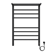 Электрический полотенцесушитель Terminus Аврора П8 500х800 КС 4670078556981 с полкой цвет Черный муар