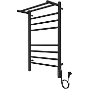 Электрический полотенцесушитель Terminus Аврора П8 500х800 КС 4670078556981 с полкой цвет Черный муар-1