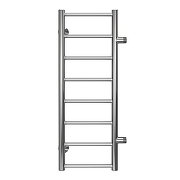 Водяной полотенцесушитель Terminus Аврора П8 300х800 бп500 4670078563972 цвет Хром, боковое подключение, G 1