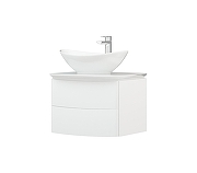 Тумба под раковину Corozo Вико 60 SD-00001643 подвесная цвет Белый-2