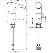 Смеситель для раковины Ideal Standard Ceraplus A4152AA цвет Хром-1