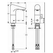 Смеситель для раковины Ideal Standard Ceraplus A4154AA цвет Хром-1