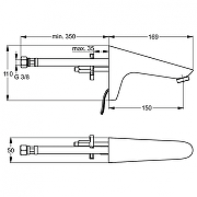 Кран для одного типа воды Ideal Standard Ceraplus A4159AA цвет Хром-2