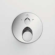 Смеситель для душа Ideal Standard Ceratherm T100 A5814AA с термостатом цвет Хром-1