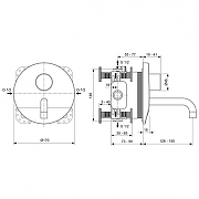 Смеситель для раковины Ideal Standard Ceraplus A6150AA цвет Хром-1