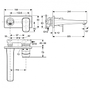 Смеситель для раковины Ideal Standard Tonic II A6335AA цвет Хром-4