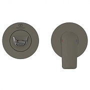 Смеситель для раковины Ideal Standard Connect Air A7029A5 цвет Magnetic Grey / Магнит-1