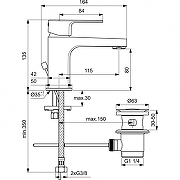 Смеситель для раковины Ideal Standard Cerafine D BC685AA цвет Хром-4