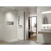 Смеситель для душа Ideal Standard Ceratherm 100 A4639AA с термостатом цвет Хром-1