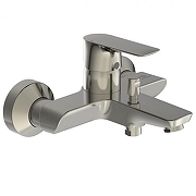 Смеситель для ванны Ideal Standard Connect Air A7033GN цвет Silver Storm / Серебряный Шторм