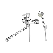 Смеситель для ванны G-Lauf ZIG ZIG7-A166 универсальный цвет Хром