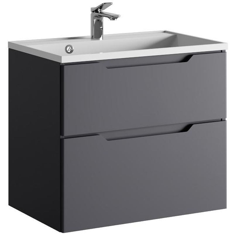 Тумба под раковину Raval Wector 70 Wct.01.70/P/A/MD подвесная 