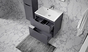 Тумба под раковину Raval Wector 70 Wct.01.70/P/A/MD подвесная цвет Антрацит-4