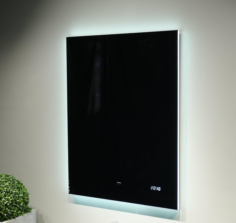 Зеркало Raval Kvadro 60 Kvdr.02.60/W/RL с подсветкой 
