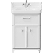 Тумба под раковину Kerama Marazzi Pompei 60 PO.M.60.1\WHT Белая глянцевая