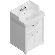 Тумба под раковину Kerama Marazzi Pompei 60 PO.M.60.1\WHT Белая глянцевая-2