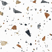 Керамогранит Laparet Terazzo Bianco Бежевый Карвинг 60х60 см-10