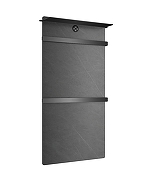 Электрический полотенцесушитель Wonzon & Woghand Stuttgart 43х80,6 R WW-A504G-GM с полкой цвет Темный графит