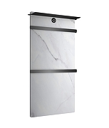 Электрический полотенцесушитель Wonzon & Woghand Stuttgart 43х80,6 R WW-A504W-GM с полкой цвет Темный графит