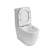 Унитаз компакт Owl 1975 Vind TOWLT190301 цвет Белый без бачка с сиденьем Микролифт-1