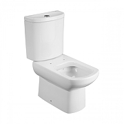 Унитаз-компакт Roca Dama Senso 7342517000 цвет Белый без бачка и сиденья