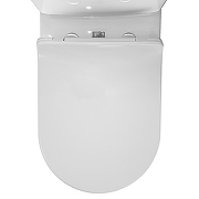 Унитаз компакт Creo Ceramique Archi AR1002R+RE1001T/AR1001T+AR1003 цвет Белый с бачком и сиденьем Микролифт-8