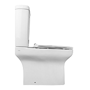 Унитаз компакт Creo Ceramique Arles AS1002+AS1003+AS1001T цвет Белый с бачком и сиденьем Микролифт-8