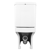 Унитаз компакт Creo Ceramique Arles AS1002+AS1003+AS1001T цвет Белый с бачком и сиденьем Микролифт-9