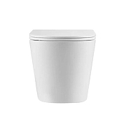 Унитаз Grossman Торнадо GR-4478MSQ подвесной цвет Белый матовый с сиденьем Микролифт-7