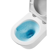 Унитаз Grossman Торнадо GR-4478MSQ подвесной цвет Белый матовый с сиденьем Микролифт-8