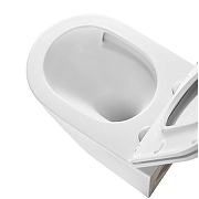 Унитаз Grossman Торнадо GR-4478MSQ подвесной цвет Белый матовый с сиденьем Микролифт-9