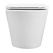 Унитаз Creo Ceramique CR1100NR подвесной цвет Белый с сиденьем Микролифт-4