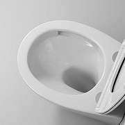 Унитаз Grossman Торнадо GR-4405SQ подвесной цвет Белый с сиденьем Микролифт-5