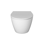 Унитаз Grossman Торнадо GR-4405SQ подвесной цвет Белый с сиденьем Микролифт-7