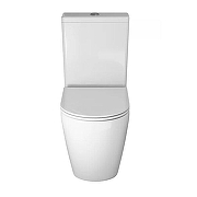 Унитаз компакт Grossman Торнадо GR-4407SQ цвет Белый с бачком и сиденьем Микролифт-5