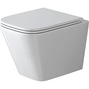 Унитаз Grossman Торнадо GR-4409SQ подвесной цвет Белый с сиденьем Микролифт