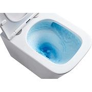 Унитаз Grossman Торнадо GR-4409SQ подвесной цвет Белый с сиденьем Микролифт-3