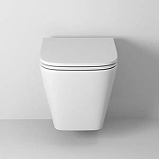 Унитаз Grossman Торнадо GR-4409SQ подвесной цвет Белый с сиденьем Микролифт-6