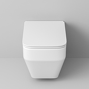 Унитаз Grossman Торнадо GR-4410SQ подвесной цвет Белый с сиденьем Микролифт-5