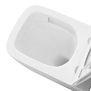 Унитаз Grossman Торнадо GR-4497SQC подвесной цвет Белый глянцевый с сиденьем Микролифт-8