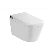 Унитаз биде Grossman Smart GR-5702 подвесной цвет Белый с сиденьем Микролифт