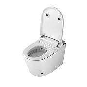 Унитаз биде Grossman Smart GR-5702 подвесной цвет Белый с сиденьем Микролифт-6