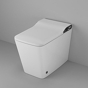 Унитаз биде Grossman Smart GR-PR-5701 приставной цвет Белый с сиденьем Микролифт-10