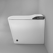 Унитаз биде Grossman Smart GR-PR-5701 приставной цвет Белый с сиденьем Микролифт-12