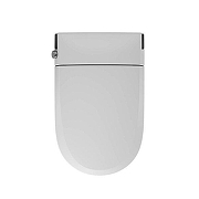 Унитаз биде Grossman Smart GR-PR-5702 приставной цвет Белый с сиденьем Микролифт-4