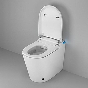 Унитаз биде Grossman Smart GR-PR-5702 приставной цвет Белый с сиденьем Микролифт-13