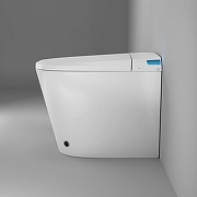 Унитаз биде Grossman Smart GR-PR-5702 приставной цвет Белый с сиденьем Микролифт-16