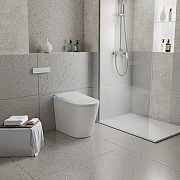 Унитаз биде Grossman Smart GR-PR-5702 приставной цвет Белый с сиденьем Микролифт-19