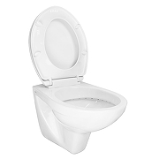 Унитаз Creo Ceramique Project PR1100N подвесной цвет Белый с сиденьем Микролифт-2