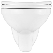 Унитаз Creo Ceramique Project PR1100N подвесной цвет Белый с сиденьем Микролифт-4